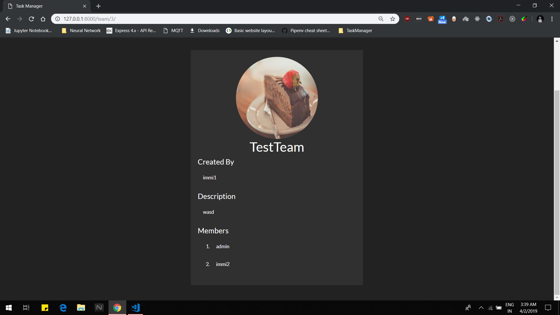 GitHub - noelimmi/fsf_2019_screening_task1: Django Task Manager