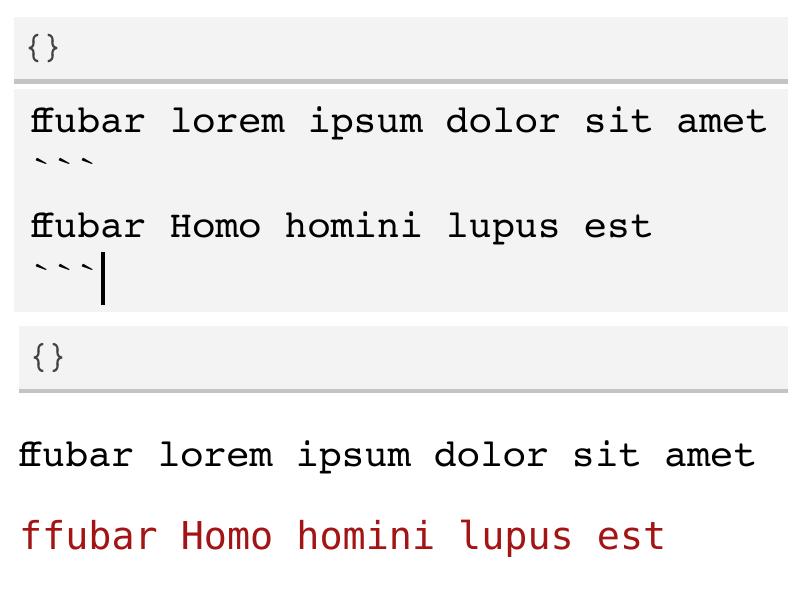 vscodejupyter 🚀 Font ligature setting is ignored in the output of