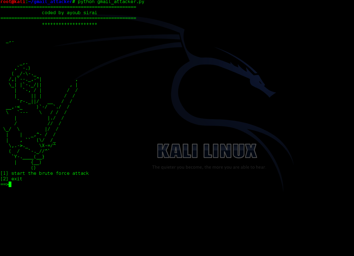 GitHub - AyoubSirai/gmail_attacker: python script for hack ...