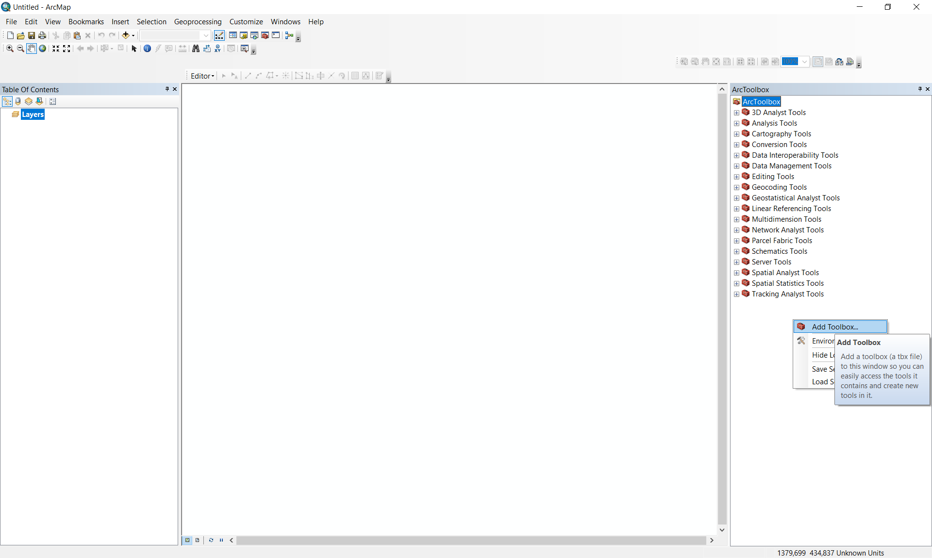 Add toolbox in ArcGIS
