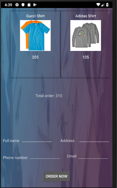 GitHub - vection/Fashination-Application: Basic store application ...