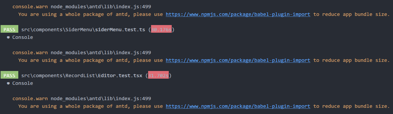 测试时 Antd 没有按需加载 · Issue #448 · umijs/umi · GitHub