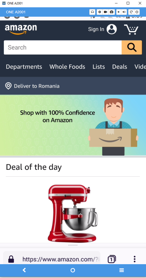 desktop site instead of mobile site · Issue 34071