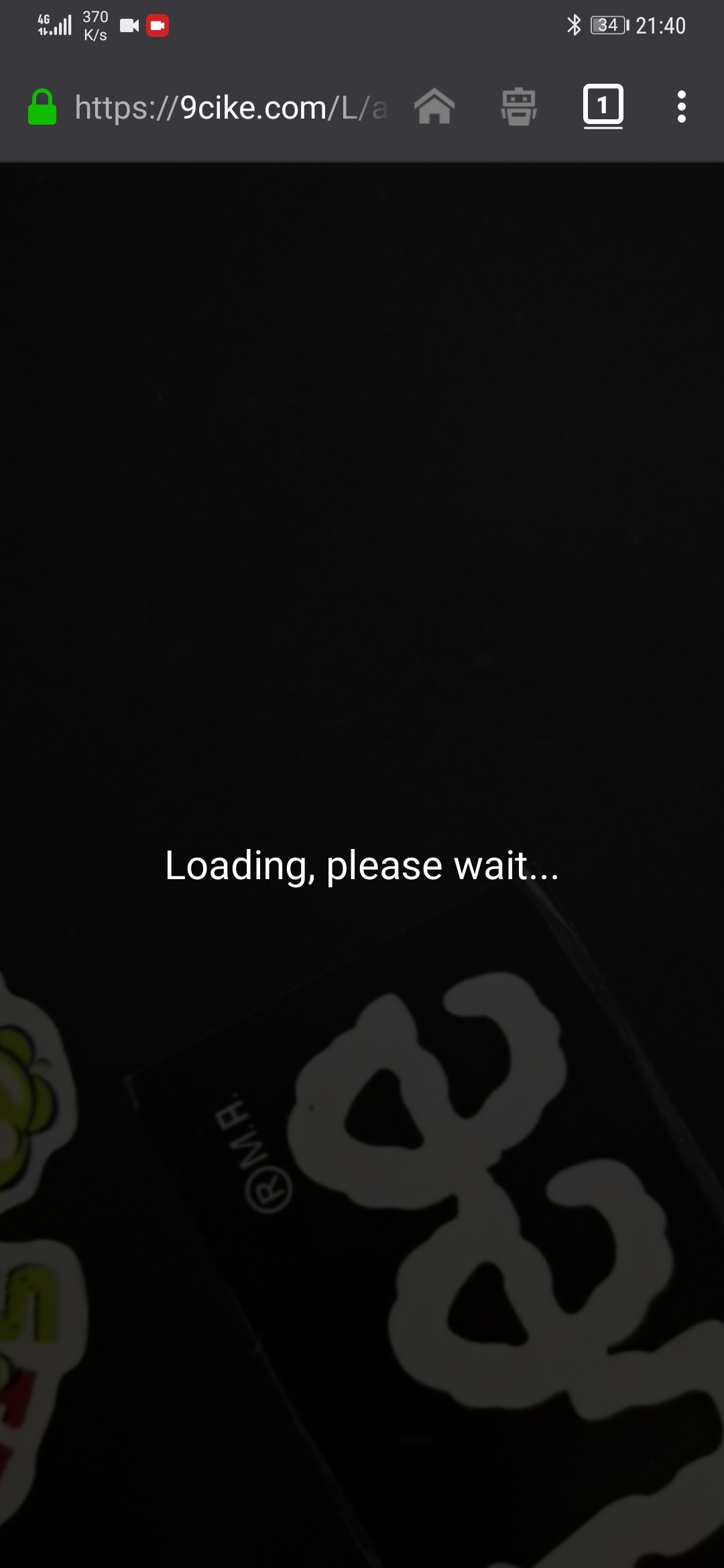 Stuck at the Loading screen sometime · Issue #135 · AR-js-org/AR.js ...