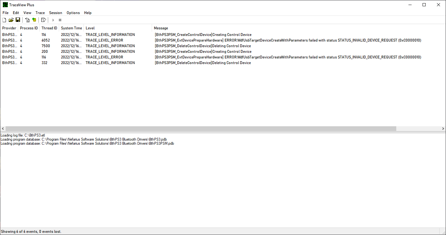 Add ETW to filter driver · Issue #64 · nefarius/BthPS3 · GitHub
