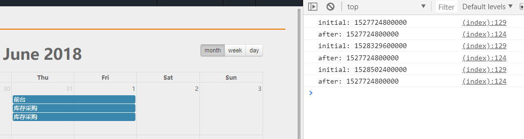 select function: unselect is not working · Issue #4230 · fullcalendar ...