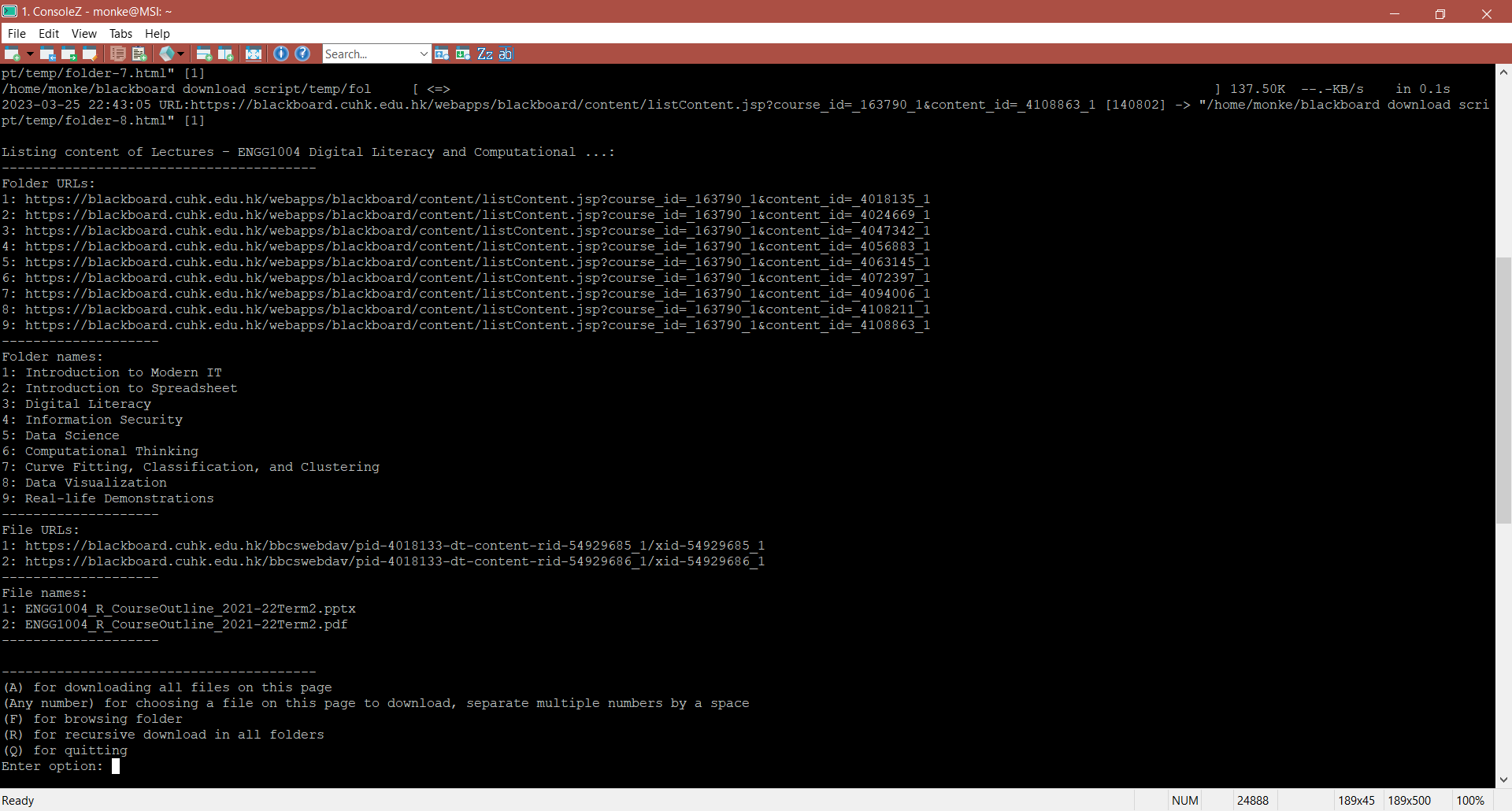 GitHub - steveglowplunk/Blackboard-Downloader-Shell-Script: Download ...