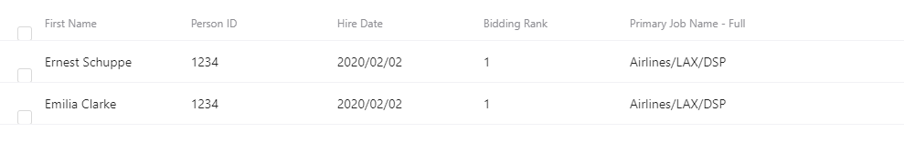 Custom column table with checkboxes example is not aligned properly ...