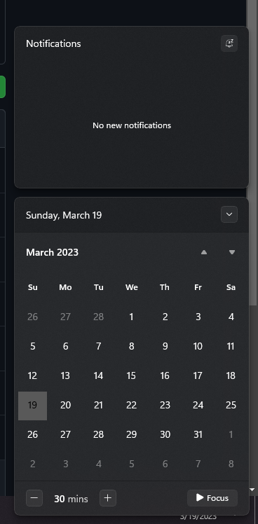 Notification banner seems to be overlapping on the taskbar · Issue ...