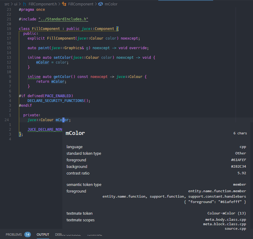 C++ Token/Scope Resolution is Incorrect · Issue #107172 · microsoft ...