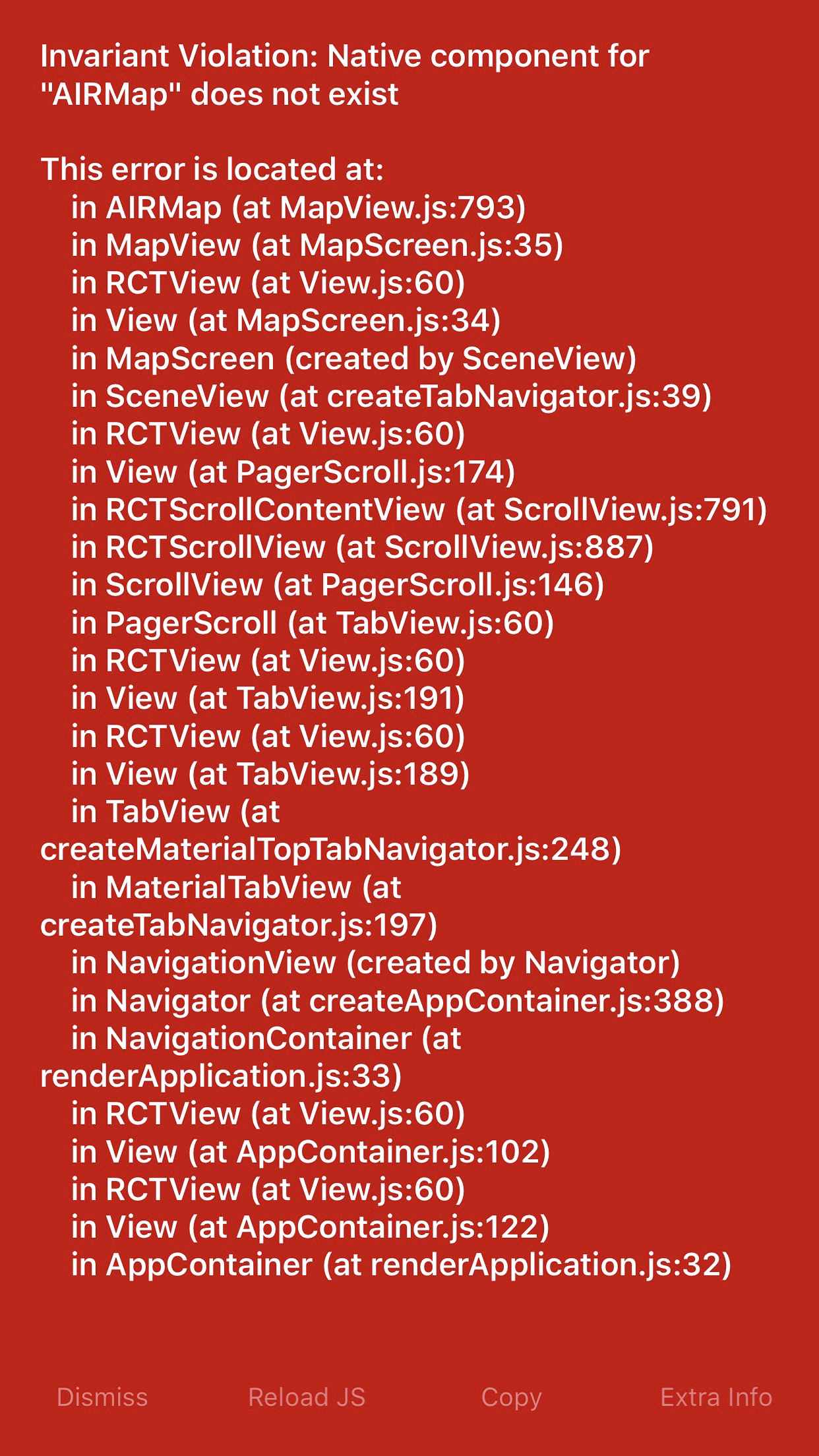 Bug in MapView component in iOS · Issue #2647 · react-native-maps/react ...