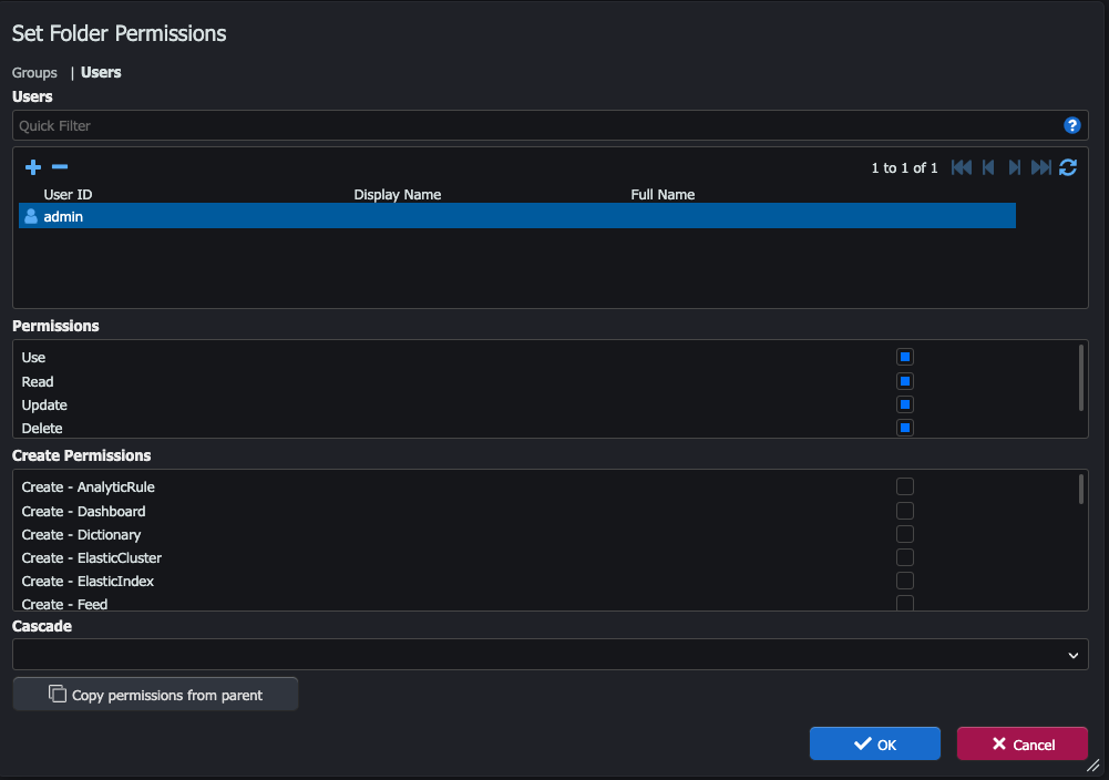 Set folder permissions permission pane too small issue 3765 gchq