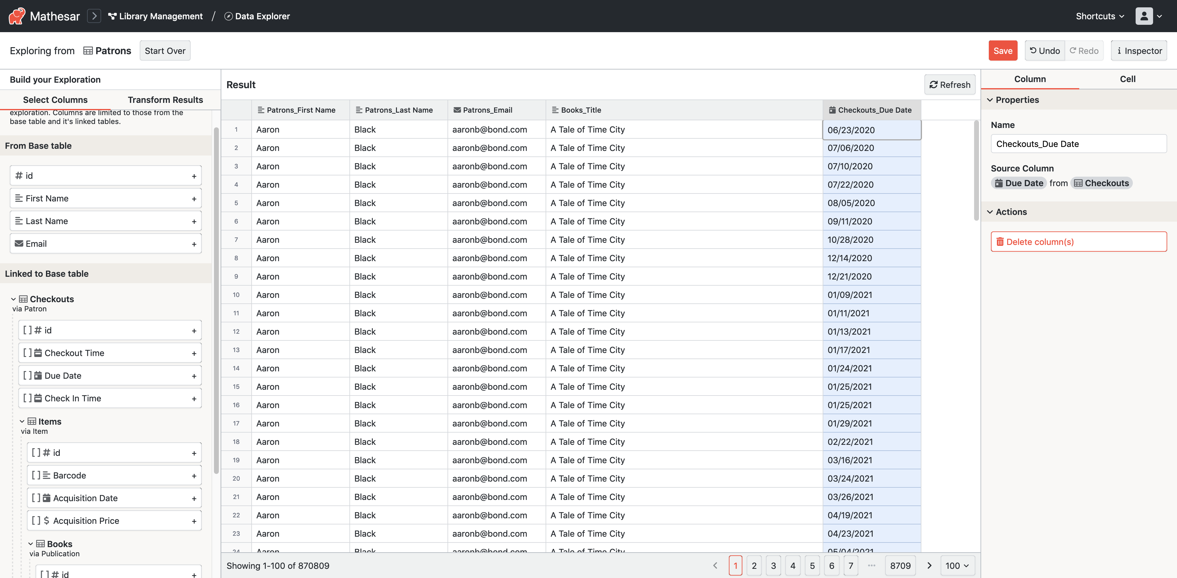 Screenshot 2022-12-20 at 19-30-01 Data Explorer Library Management Mathesar
