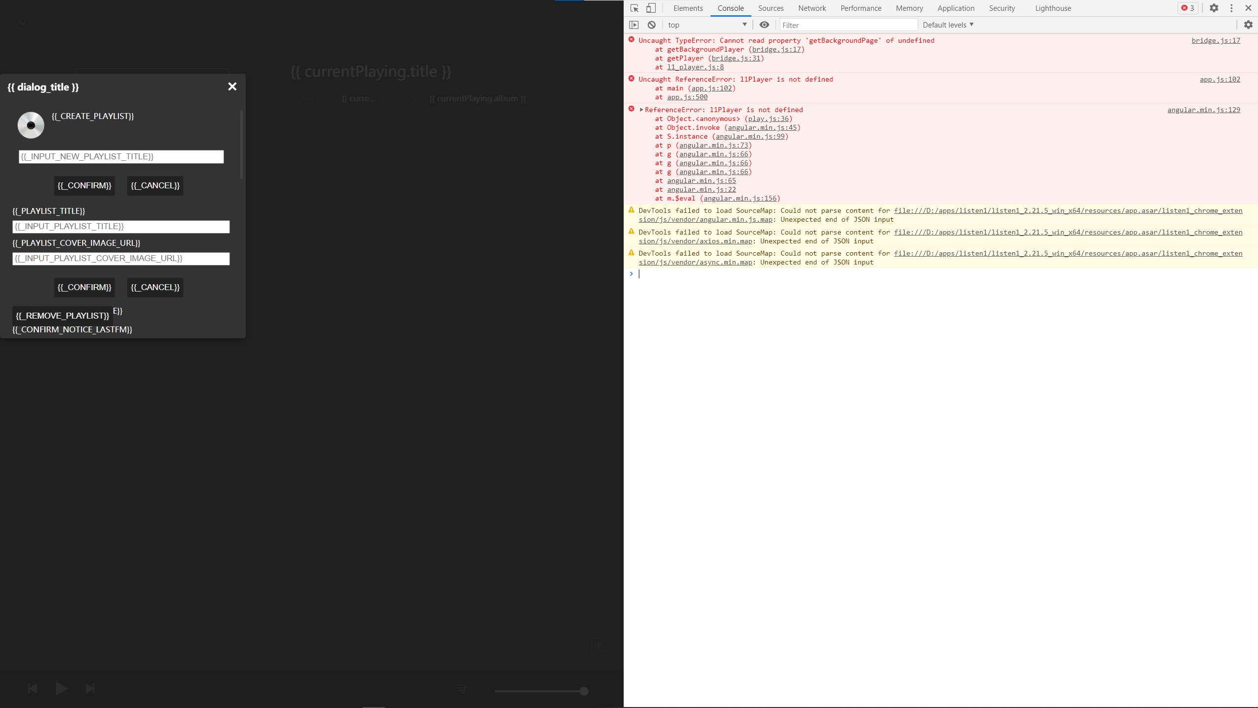 [bug] app打开后陷在这个界面无法操作 · Issue #500 · listen1/listen1_desktop · GitHub