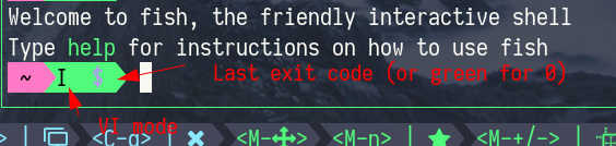 add variables for last command exit code and current vi mode · Issue ...