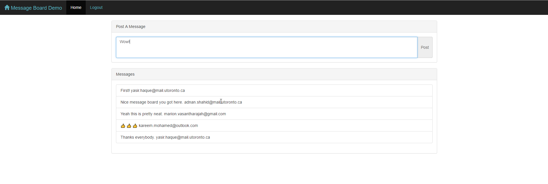 GitHub - haquey/mean-message-board: A MEAN Stack message board ...