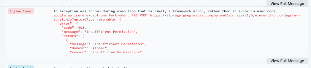 Errors in compute log uploading result in "framework error" · Issue ...