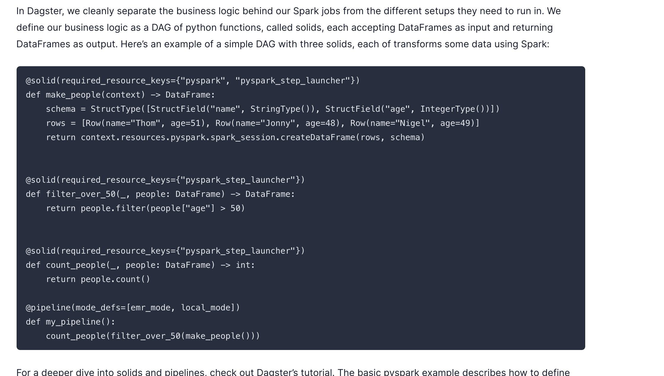 Syntax Highlighting for Python in Blog · Issue #2936 · dagster-io ...