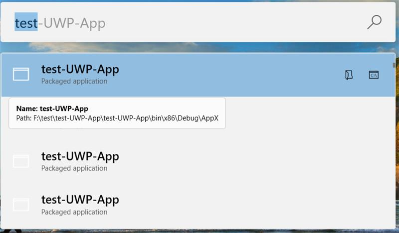 [Run] UWP apps being actively developed show up multiple times · Issue ...