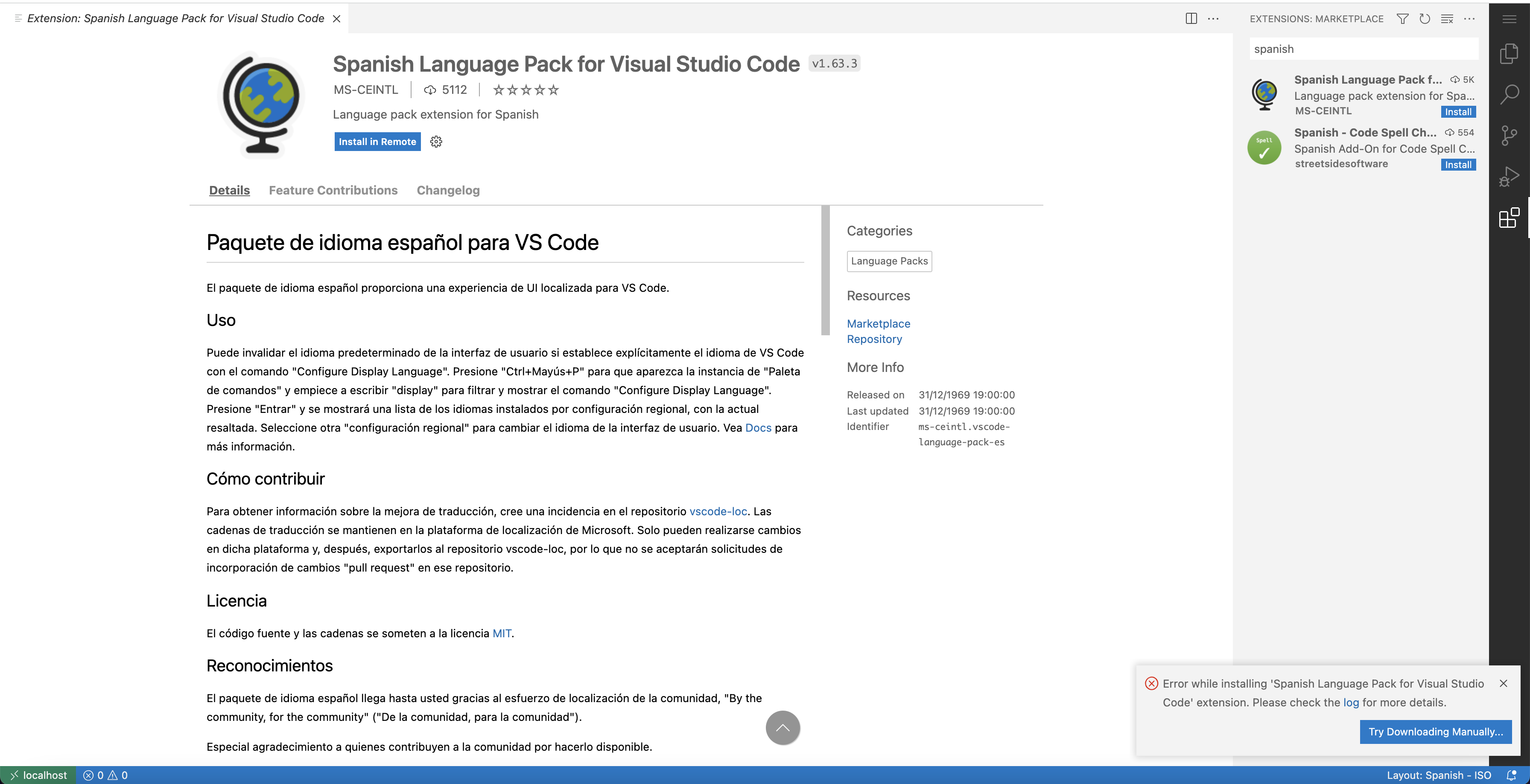 Can not install extensions on Version 4.0.1 · Issue #4695 · coder/code ...