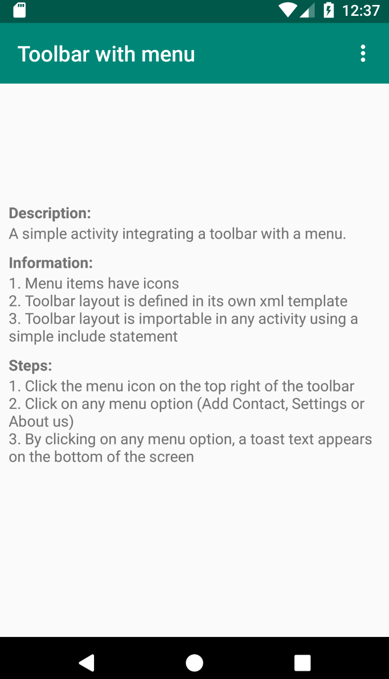 GitHub - ressec/AndroidToolbarSample