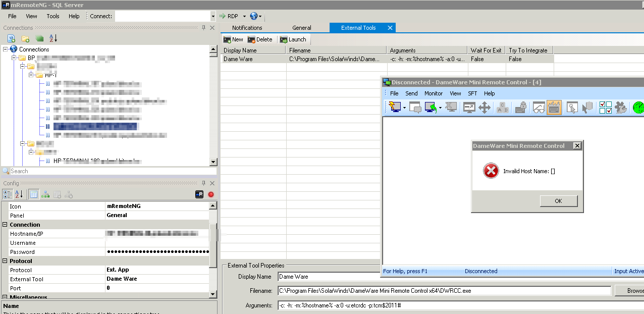 With last update 1.75.7010.21198 External Tools no longer start · Issue ...