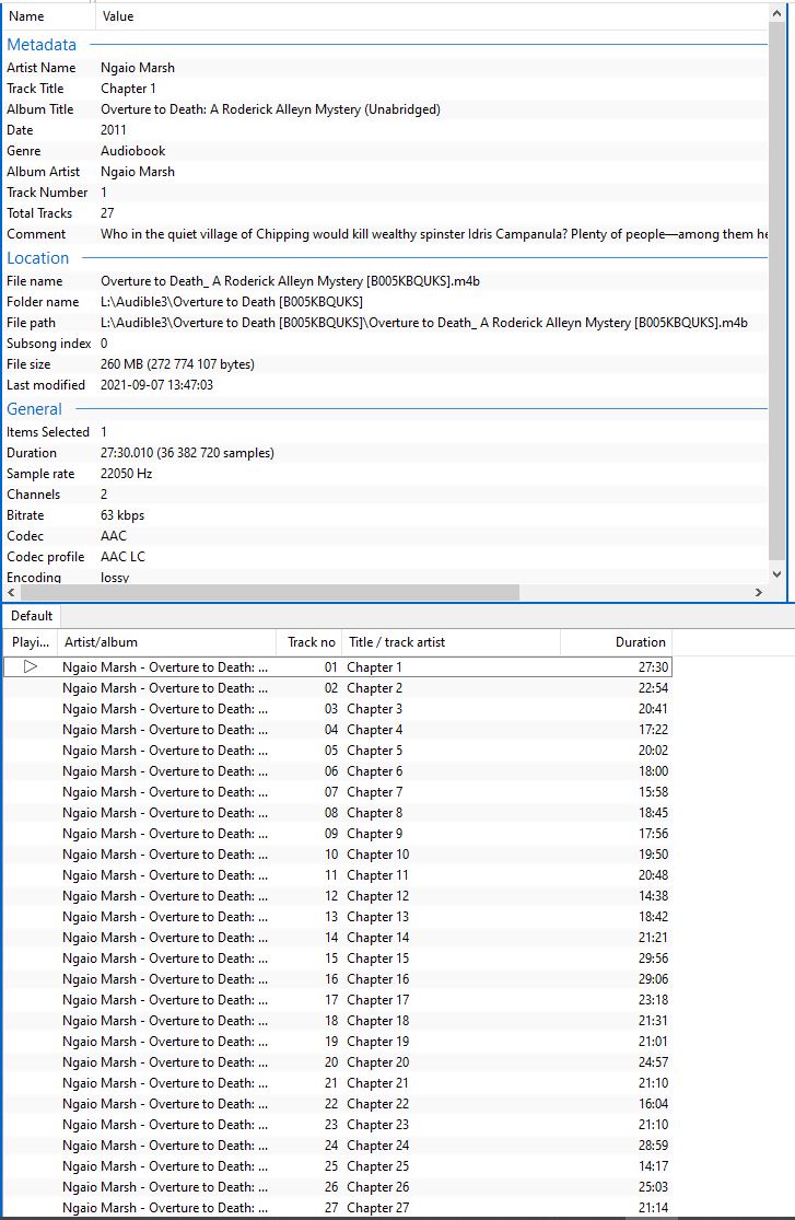 MP3 Decode Cuts Audiobook Duration To Around 4 Hours · Issue #104 ...