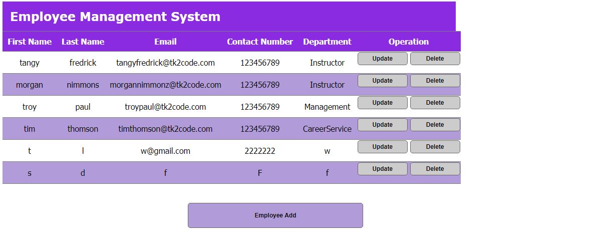 GitHub - tangtang08/EmployeeManagementSystemWebapp: Employee Management ...