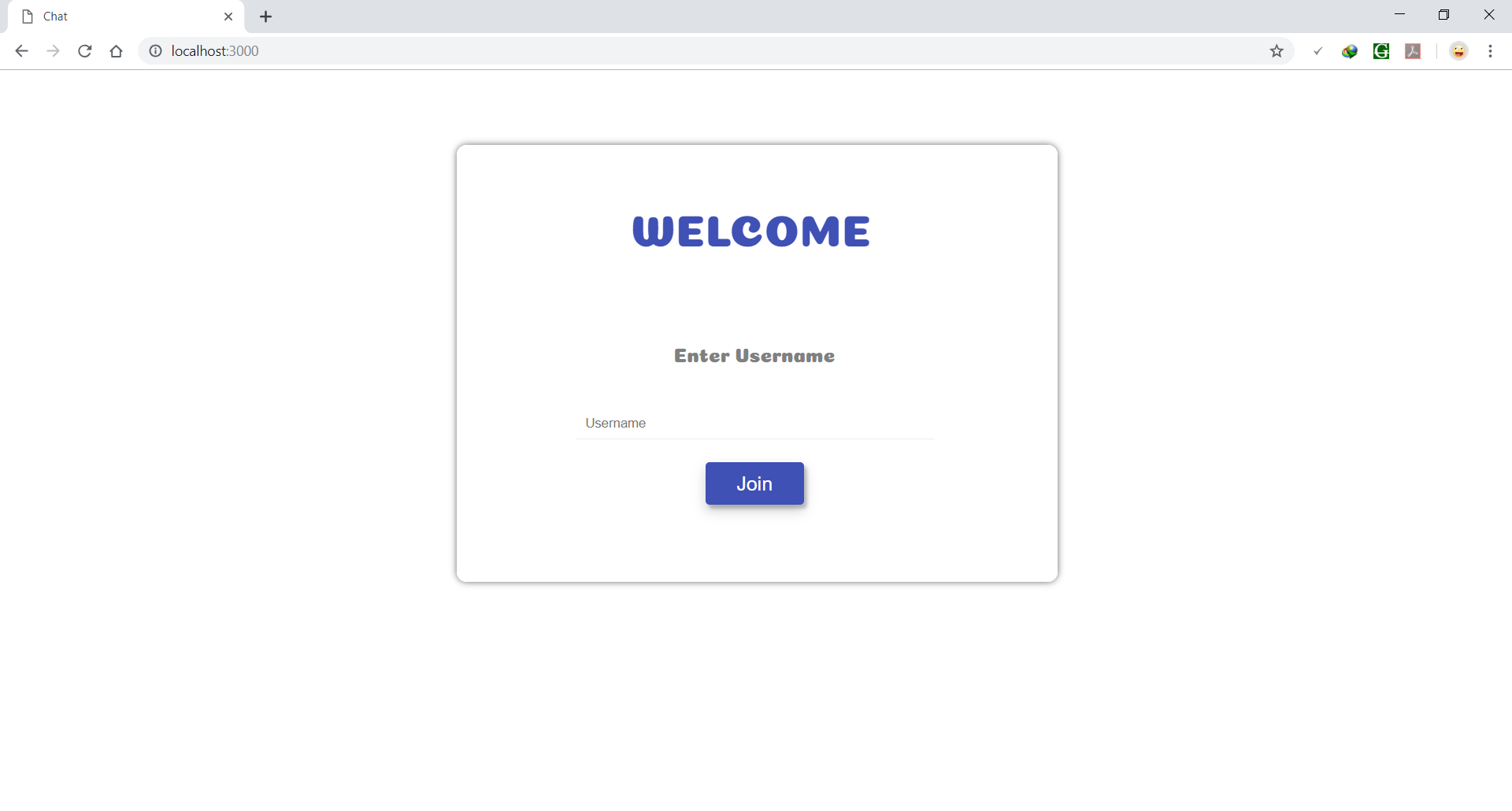 Github theshubhamojha chat app