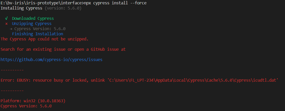 unable to open cypress version 5.6.0 · Issue #9177 · cypress-io/cypress ...