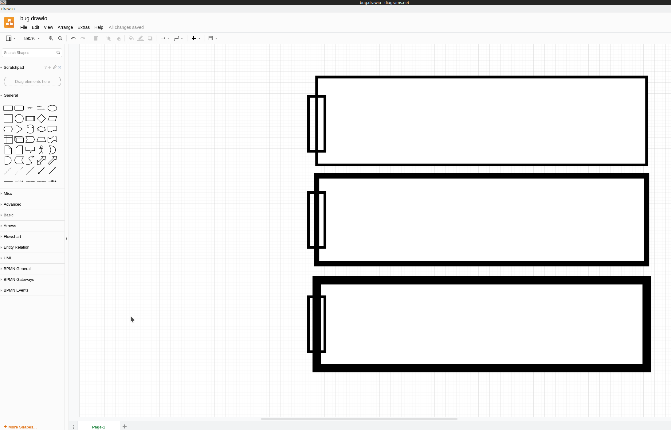 Wrong Line Position when exported to PDF · Issue #474 · jgraph/drawio ...