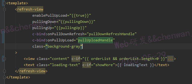 refresh-view在小程序端无效 · Issue #433 · didi/chameleon · GitHub