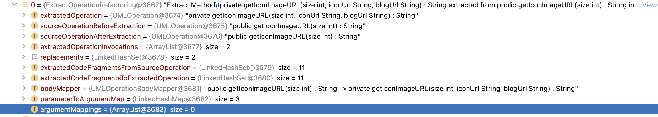 Parameter to Argument Mapping not reported · Issue #392 · tsantalis ...