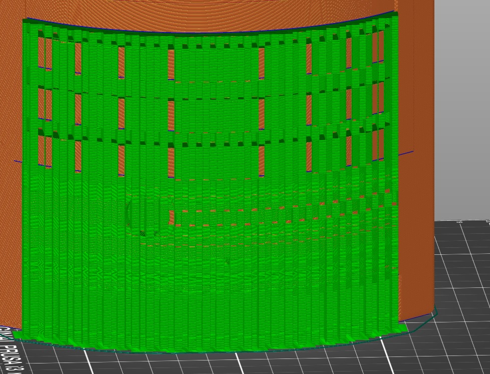 Supports in long Gaps with "Don't support Bridges disabled" not ...