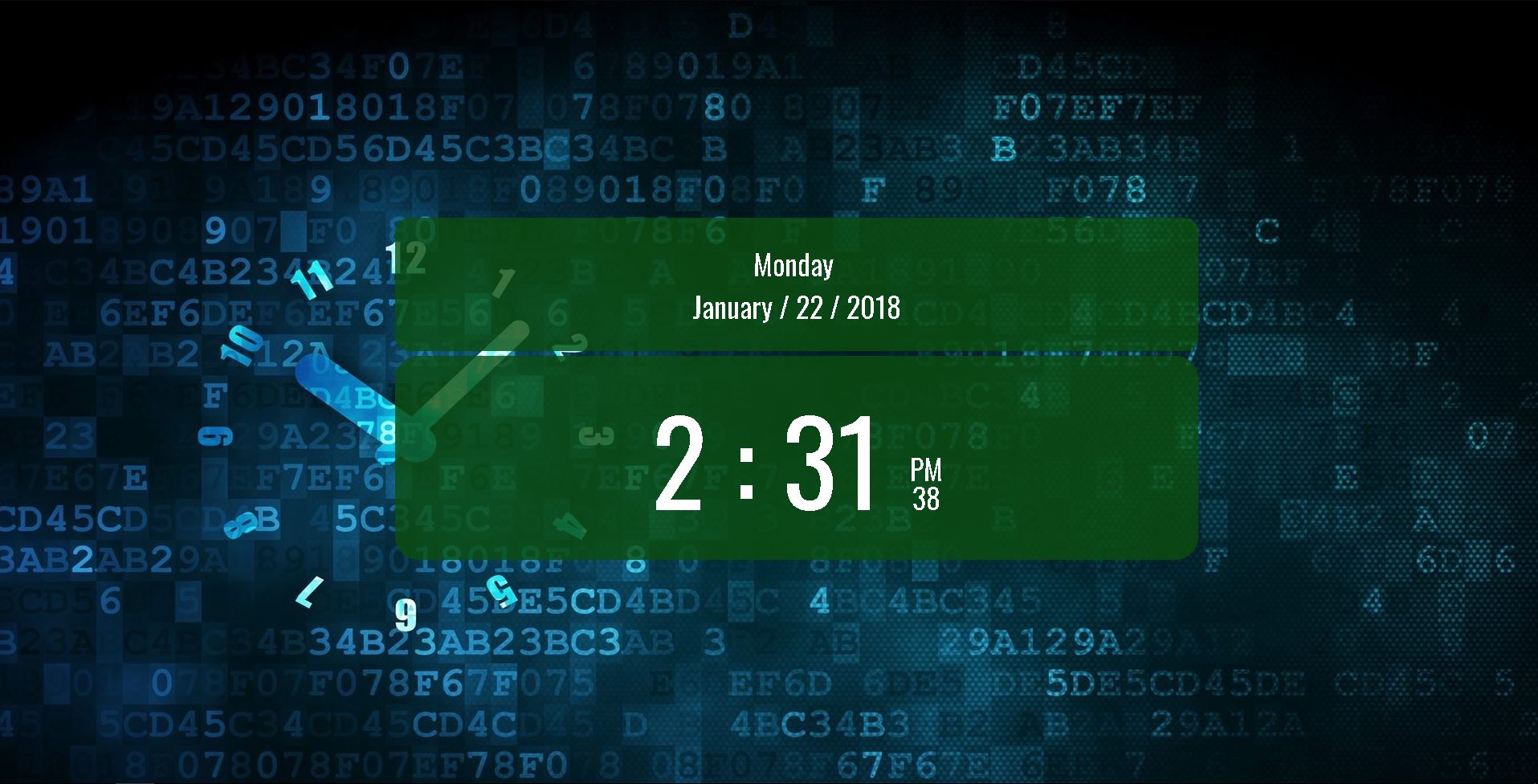 GitHub ccrs2006/12HourDigitalClock Link to the app https
