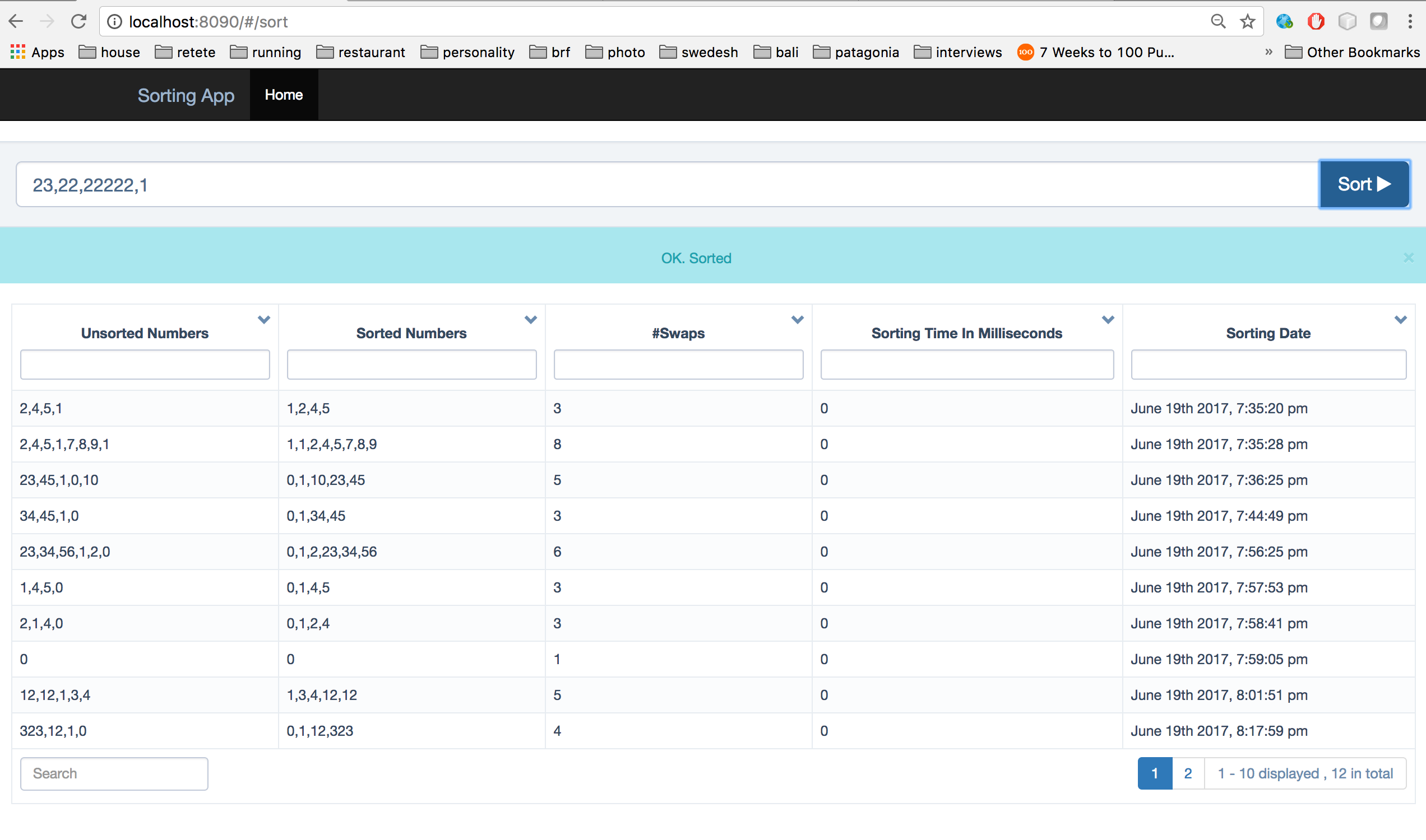 GitHub - egjoleka/SortingApplication: Sorting Application with Spring Boot
