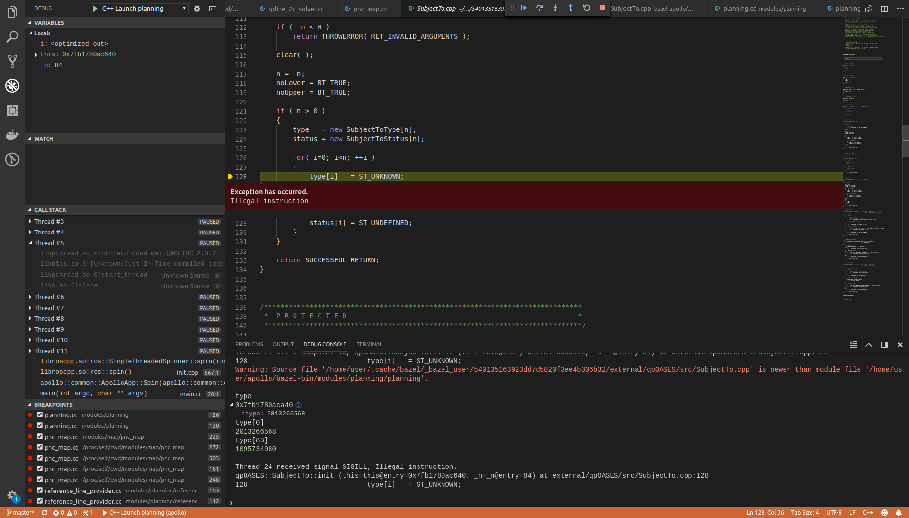 Fail planning module when it got default routing request · Issue #5452 ...