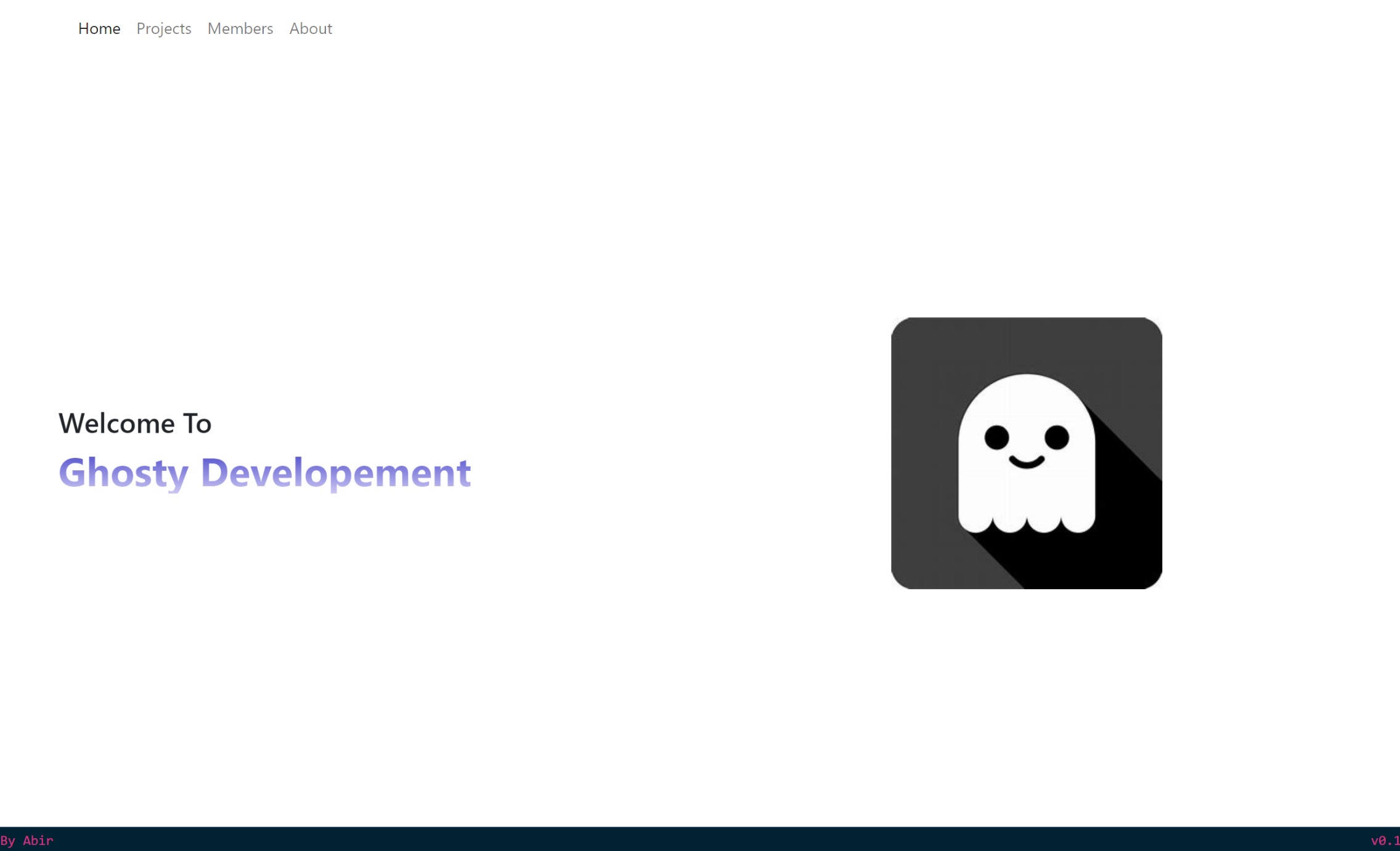 GitHub - jacobkepford/Ghosty-web: The official web development ...