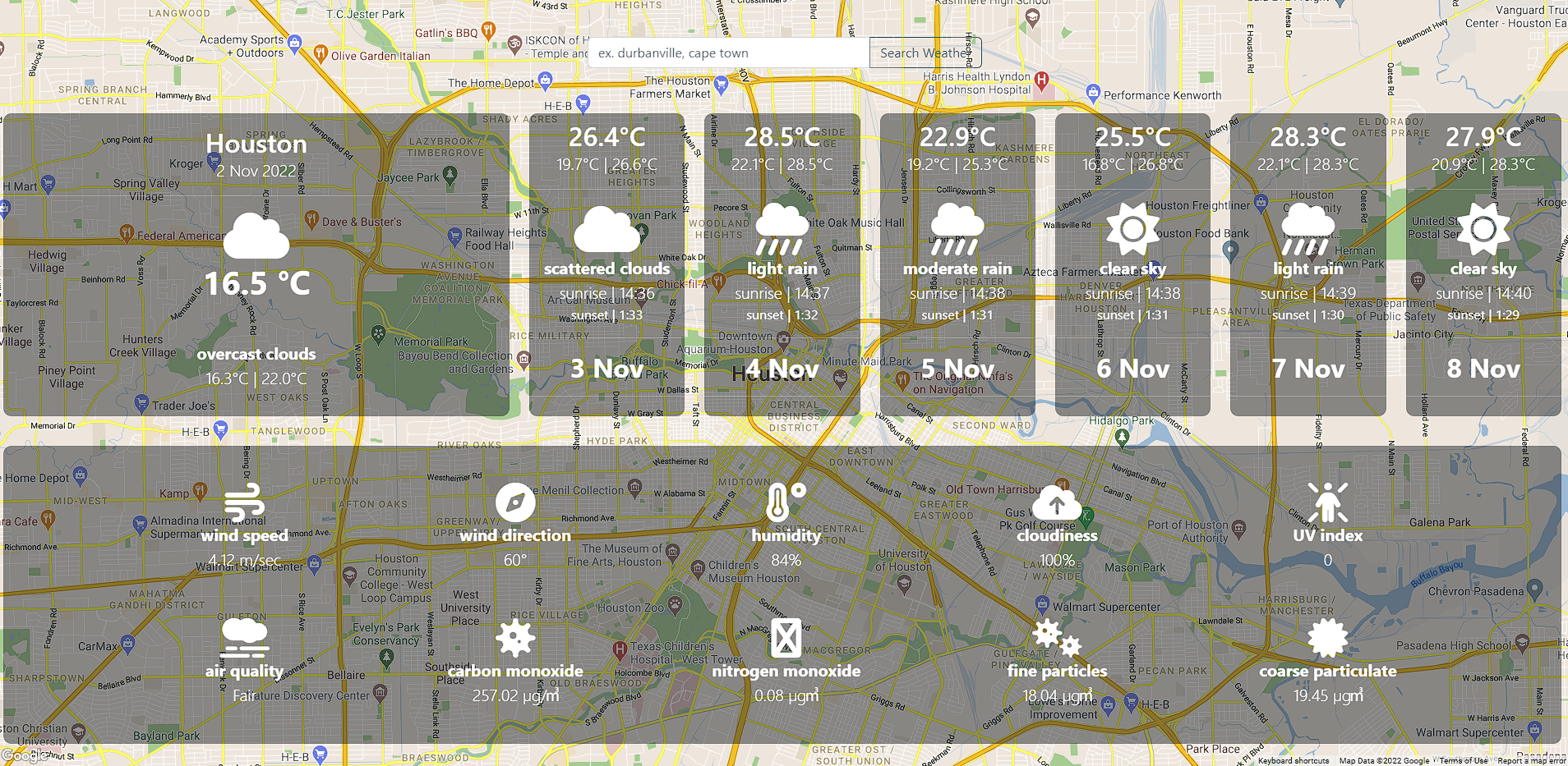 GitHub - MagicFishgit/prettyweather: A weather website that displays ...