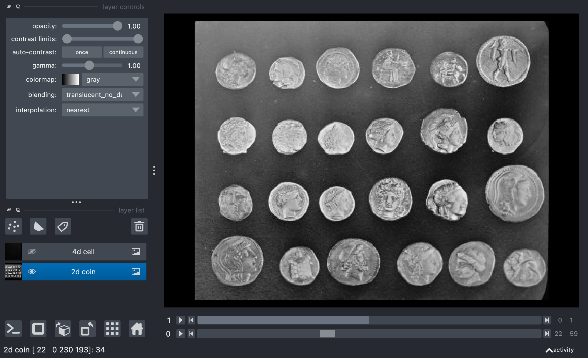 opening multiple images with different shape in the napari · Issue ...