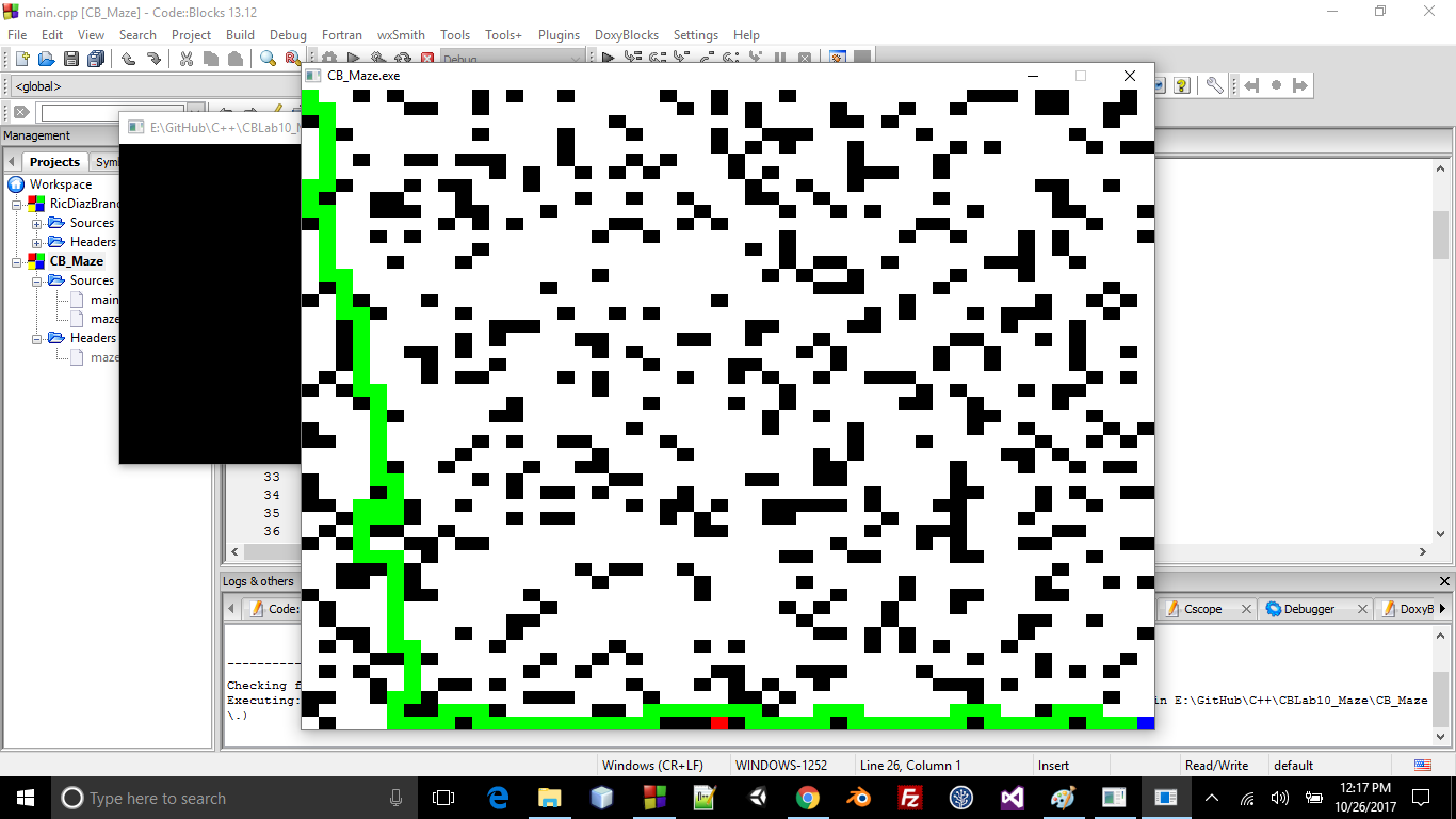 GitHub - RDDiaz/Maze-Traversal: Maze Traversal using the Allegro Library