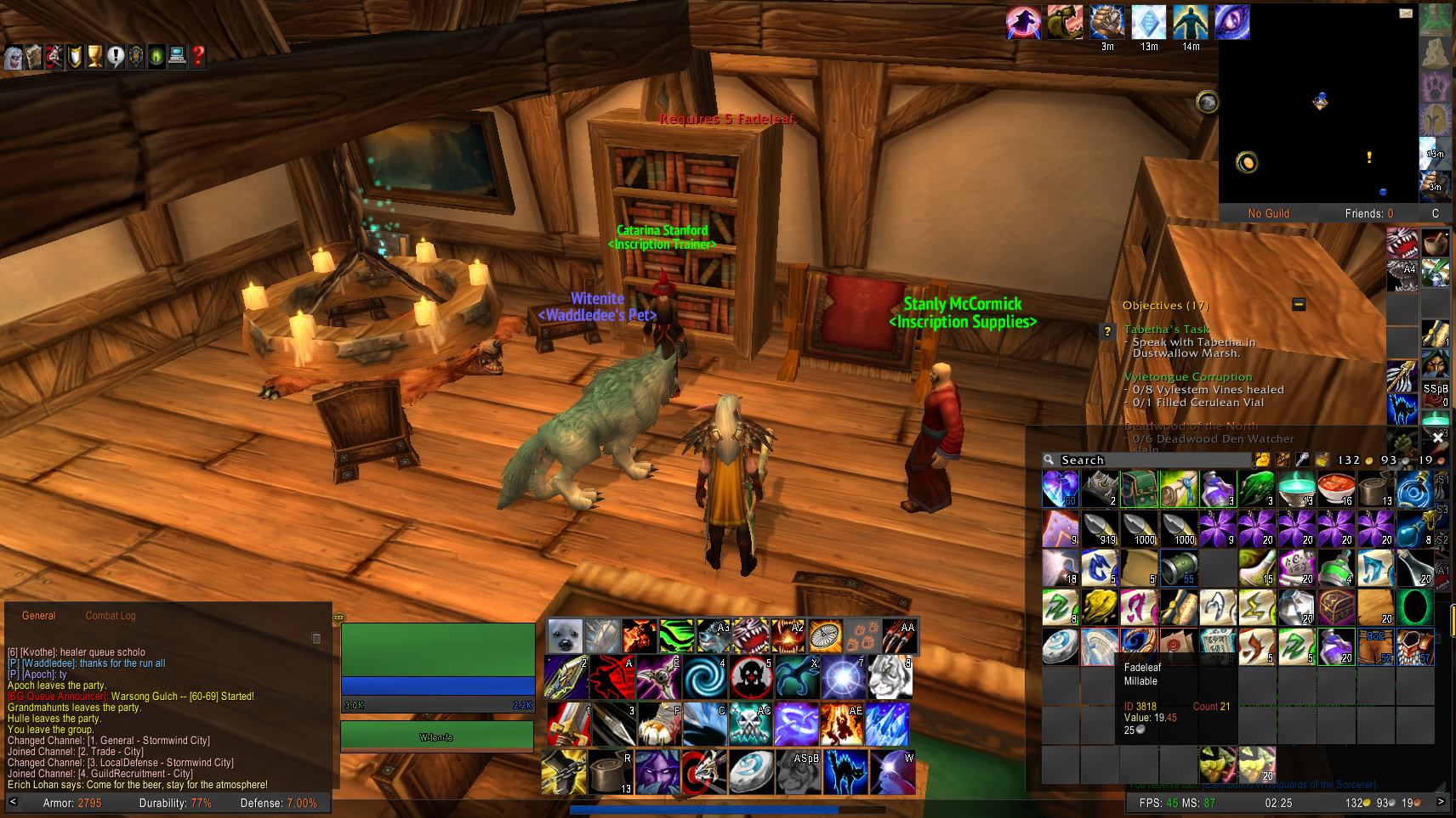 [Inscription] Can't mill even though I have the right herbs · Issue ...