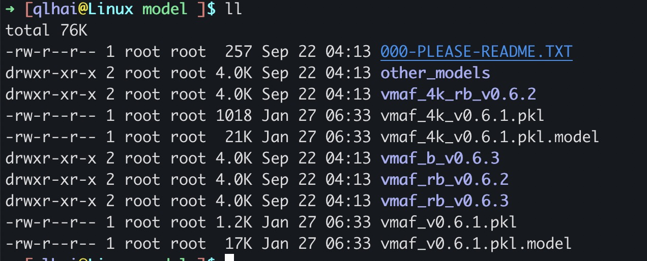 Error loading SVM model · Issue #839 · Netflix/vmaf · GitHub