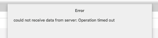 connection always less, an `Refreshing` always need long time 😢 · Issue ...