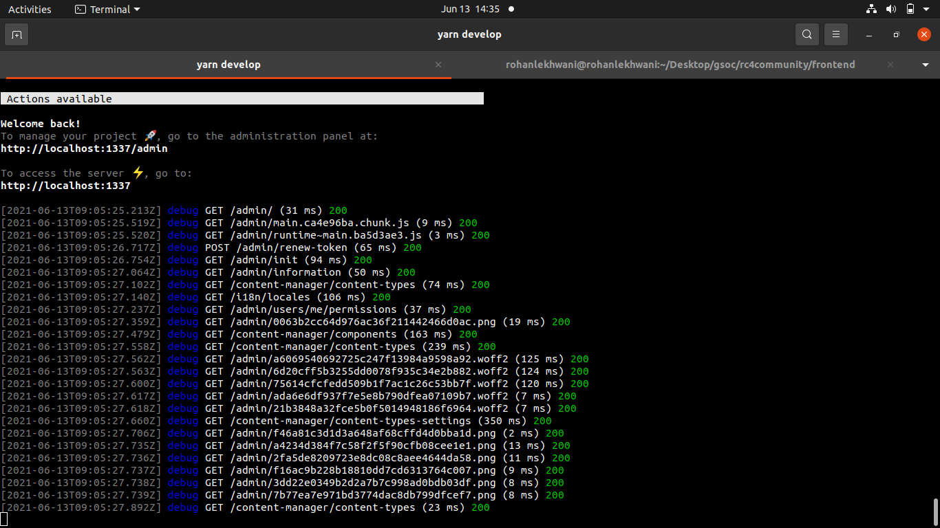 [BUG] Admin panel errors out when proxied from NextJs frontend · Issue ...