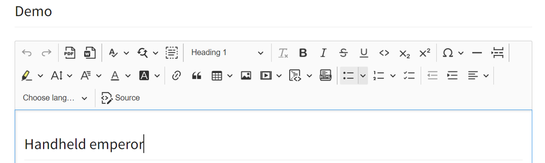 Numbered list/Bullet list drop down has accessibility issue (Place ...