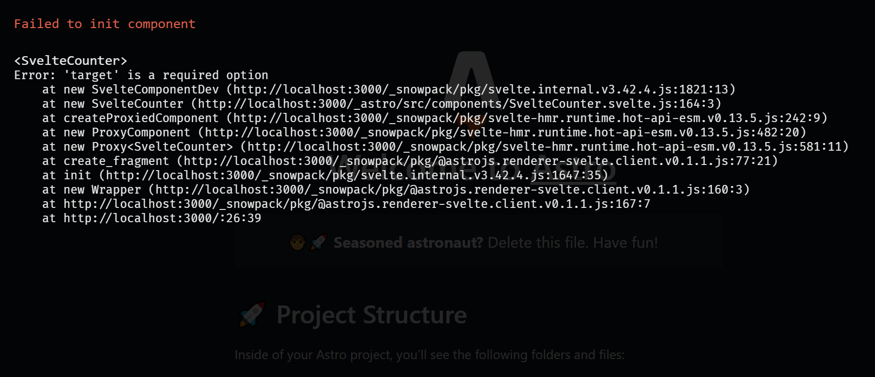 🐛 BUG: Svelte hydration/hmr · Issue #1321 · withastro/astro · GitHub