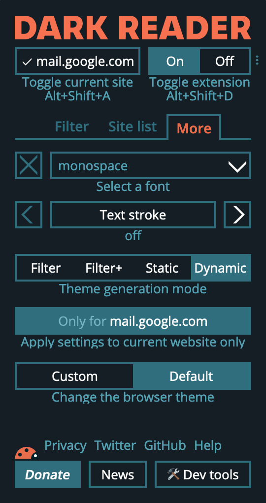 [BUG] Icons invisible in Firefox · Issue #3936 · darkreader/darkreader ...