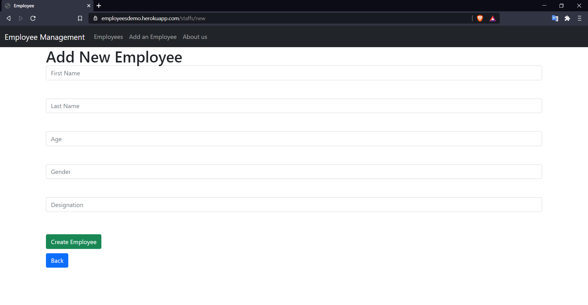 GitHub - MathiSurya/employee · GitHub