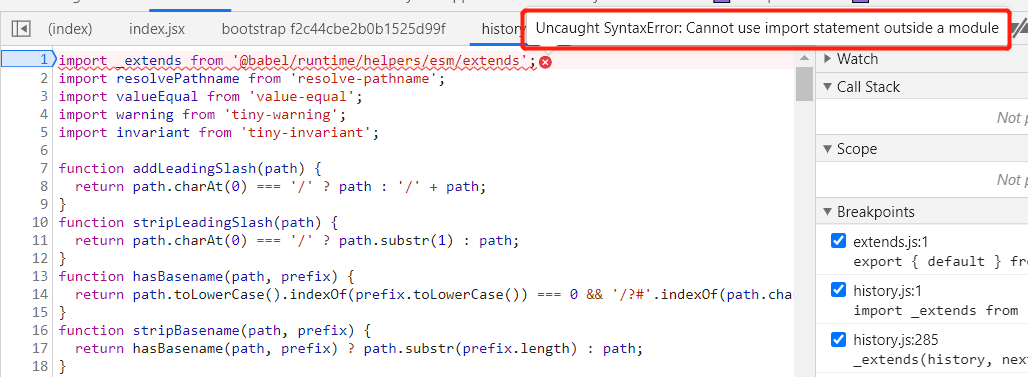 Uncaught Syntaxerror: Cannot Use Import Statement Outside A Module · Issue  #12866 · Babel/Babel · Github